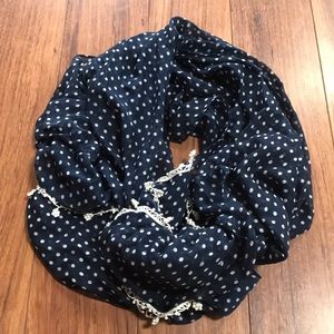 Polka dot scarf